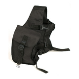 Zilco Pommel Saddle Trekking Horse Trail Riding Bags Black 