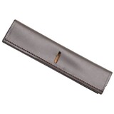 Aintree Curb Chain Leather Closed Cover Black Horse Pony Bridle