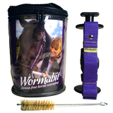 Wormabit Horse Pony Worming Bit Drench For Paste No Wastage Easy Use Purple