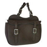 Saddle Trekking Horse Trail Riding Single Saddle Bag Synthetic Leather Look