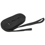 Gymkhana Draw Reins Zilco Running Reins Nylon Easy To Hold Black 2.3mt 