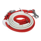 Ultra Light Weight Endurance Horse Reins [Red/White]