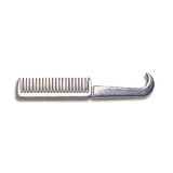 Zilco Pulling Comb+Hoof Pick Aluminium For Horse Pony Mane Tail 
