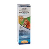 Pharmachem Flyscreen 120ml Pour-On Fly Control for Horses Once-a-Week Application