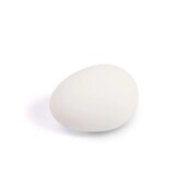 Nesting Artificial Egg Rubber 65g - White