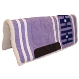 Western Saddle Pad Sioux Show Pad Lilac