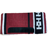 Western Saddle Pad Sioux Show Pad Burgundy