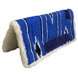 Western Saddle Pony Pad Sioux Show Pad Blue 48cm