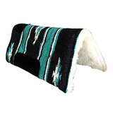 Western Saddle Pony Pad Sioux Show Pad GREEN 48cm