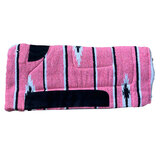 Western Saddle Pony Pad Sioux Show Pad Pink 48cm