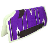 Western Saddle CutBack Navaho Pad for High Withers 81cm x 81cm [Purple]
