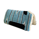 Western Saddle CutBack Navaho Pad for High Withers 81cm x 81cm [Teal]