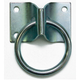 Hitching Ring + Plate Horse Tie Up Livestock 