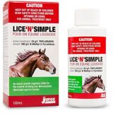 Jurox Lice 'N' Simple 100ml