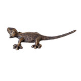Mr Gecko Cast Iron Gecko Lizard for Wall Tree Fence Antique Rust Figurine Statue
