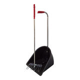 Pooper Scooper And Rake Dog Horse Stable Manure Poop Scoop Black