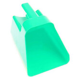 Feed Scoop Large Plastic Animal Feed Scooper with Grip Green