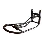 Showcraft - Collapsible Shaped Saddle Rack - Black 