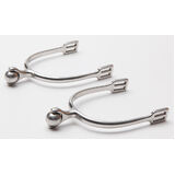 Zilco Spurs With Solid Roller Ball Equestrian Horse Rider 