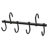 Zilco 6 Prong Steel Tack Rack Horse Gear Bridle Cleaning Hooks 