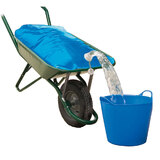 H2Go 80 Litre Water Bag Bucket Reusable Stables Building Sites Farms