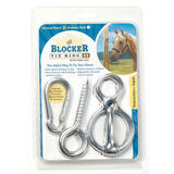 Blocker Tie Ring Ii Chrome With Mag Lock Loc Horse Cattle Saftey Cross Tie Up