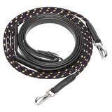 Oregon Draw Running Reins Horse Training Black Full 