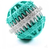 Yours Droolly Fresheeze Mint Rotating Dental Dogs Ball Medium 7.5Cm Dia 