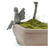 The Iron Fairies Amy Sitting Fairy Of The Rose Collectors Hand Made Cast Iron Statue Figurine