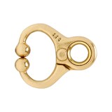 Brass Bull Nose Leader Spring Loaded Bull Leader