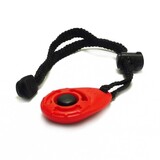 Black Dog Wear Tear Drop Clicker on Wrist Strap Dog Cat Various Colours