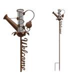 Rain Gauge Charming Water Can Shape Handcrafted