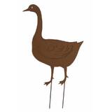 Metal Duck Garden Stake Silhouette 