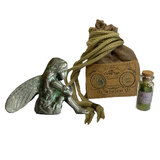 The Iron Fairies EMMA Fairy of Cherry Blossom Handcrafted Cast Iron Ornament