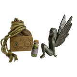 The Iron Fairies ERIN Fairy of the Pond Collectors Hand Made Cast Iron Statue Figurine