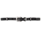 Fort Worth Straight Curb Strap Black 1/2