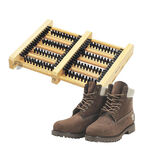 Boot Cleaner Hands Free Deep Cleaning Durable Stiff Bristles Riding Garden Work