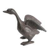 Mr Gecko Cast Iron Duck Handcrafted Antique Rust Decor Figurine Statue