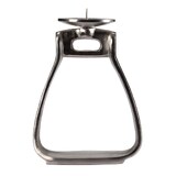 Oxbow Stirrup Candle Holder Nickle Plated