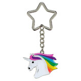 Key Ring - Unicorn Head Key Chain