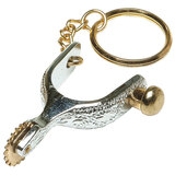 Key Ring - Embossed Spur Key Chain