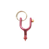 Key Ring - Western Rowel Spur Key Chain Pink