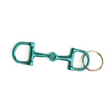 Key Ring - Horse Eggbut Bit Key Chain Teal