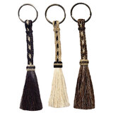 Key Ring - Three Strands Horsehair Tassel Key Chain 1 only