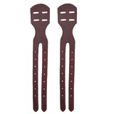 Girth Converter Western To English Girth Conversion 2 Straps Pair Leather Brown