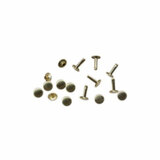 Brass Rivets 2 piece 12mm 100 Pk 