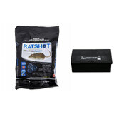 Ratshot Rapidkill Mouse Rodent Poison Bait Blue Blocks 1 Feed 250g+ Bait Station