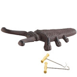 Cast Iron Beetle Boot Jack Antique Style+Boot Pull Hooks Hiking Riding Door Stop