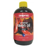 Waproo Raven Oil Leather Dye Black 500ml x 2 bottles