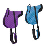 Bareback Cotton Pad Horse Saddle Blue Or Purple